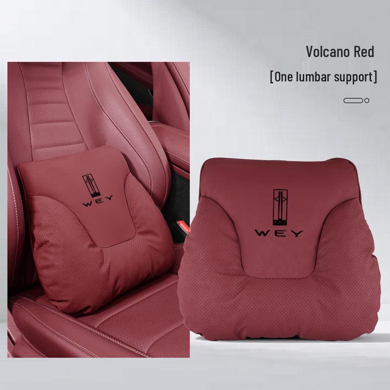 Universal Headrest & Lumbar Support Pillow for WEY Lanshan Car - Neck Protection & Decorative Interior Accessory