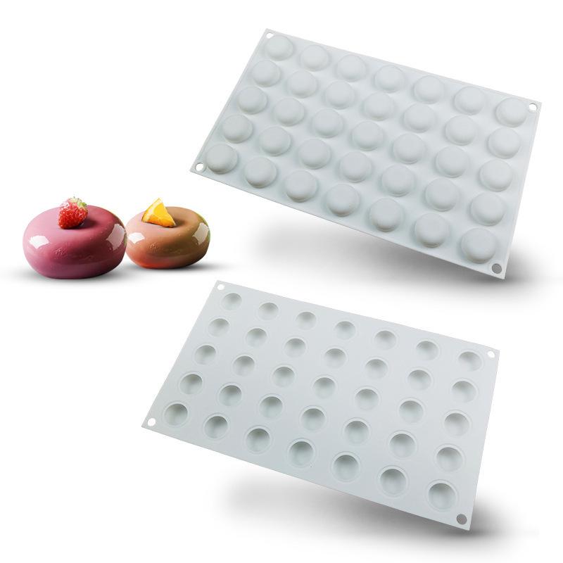 Round French Mousse Silicone Cake Mold