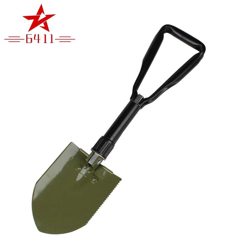 6411 Multi-functional Folding Entrenching Tool for Camping, Fishing, and Vehicles