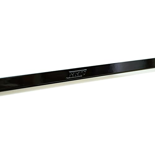 VELENO New Vehicle Inspection Compliant License Plate Frames, 2 Pieces, Piano Black, Dress-Up Front and Rear for Kei and Regular Cars, Stylish Custom