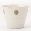 Mino Ware Polka Dot White Karatsu Mug K52017