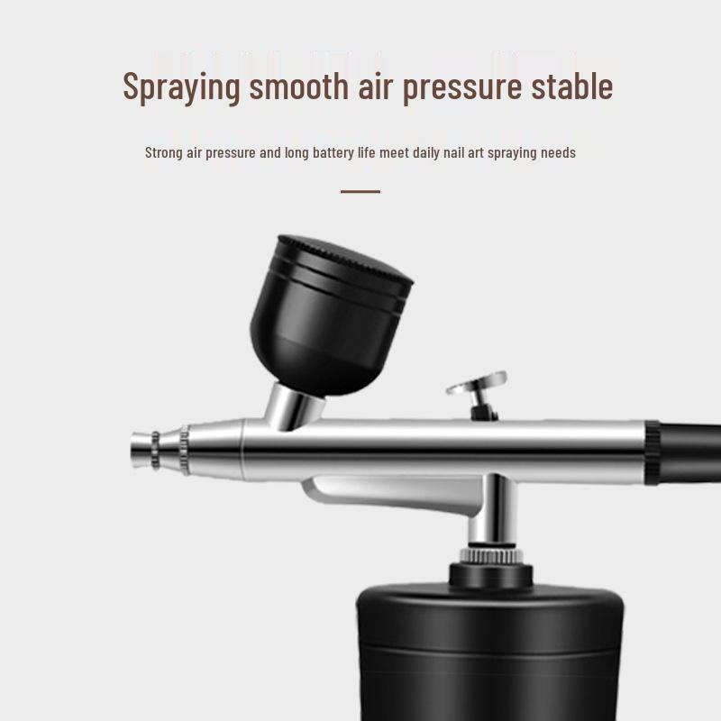 Portable Oxygen Injector Facial & Nail Art Airbrush for Hydration and Essence Spray