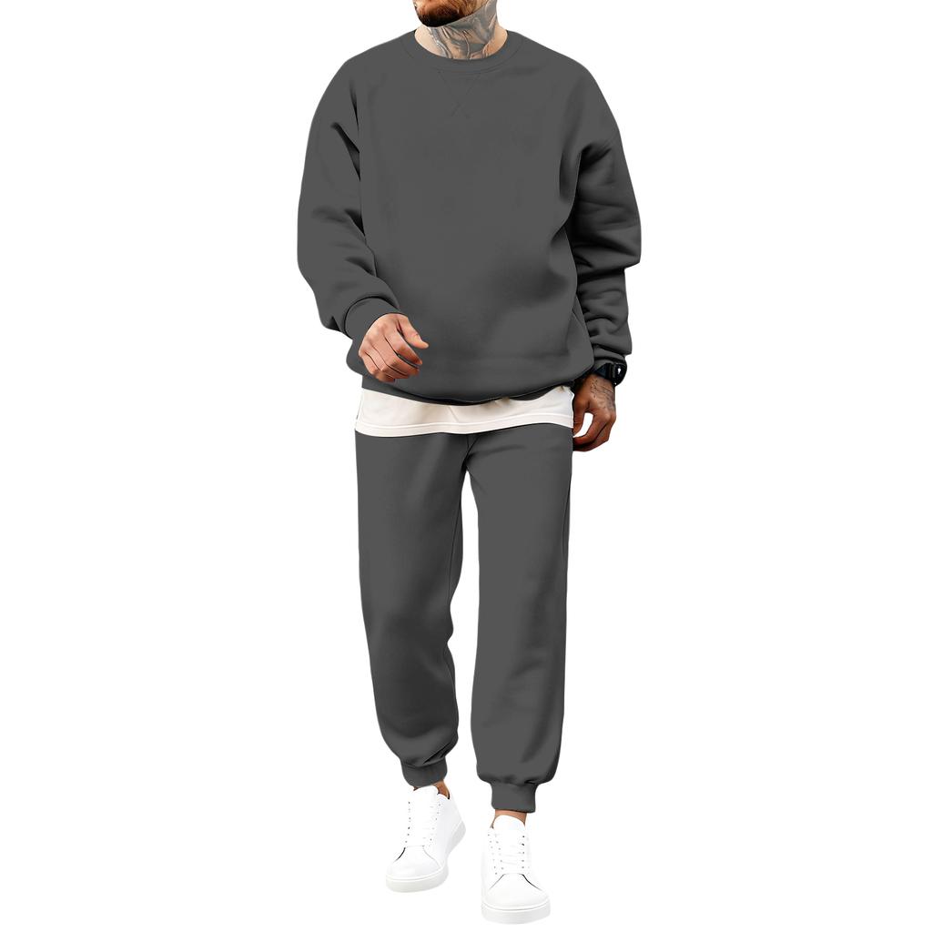 Men's Sweatshirts Sweatshirts And Jogging Pants Track Pants Fleece Tracksuit Sets