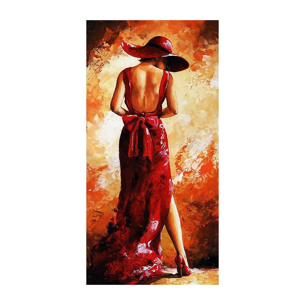 Home Decor Art Sexy Beauty Poster Canvas Print Picture Abstract Half Naked Female Painting Living Room Decorative Art Wall