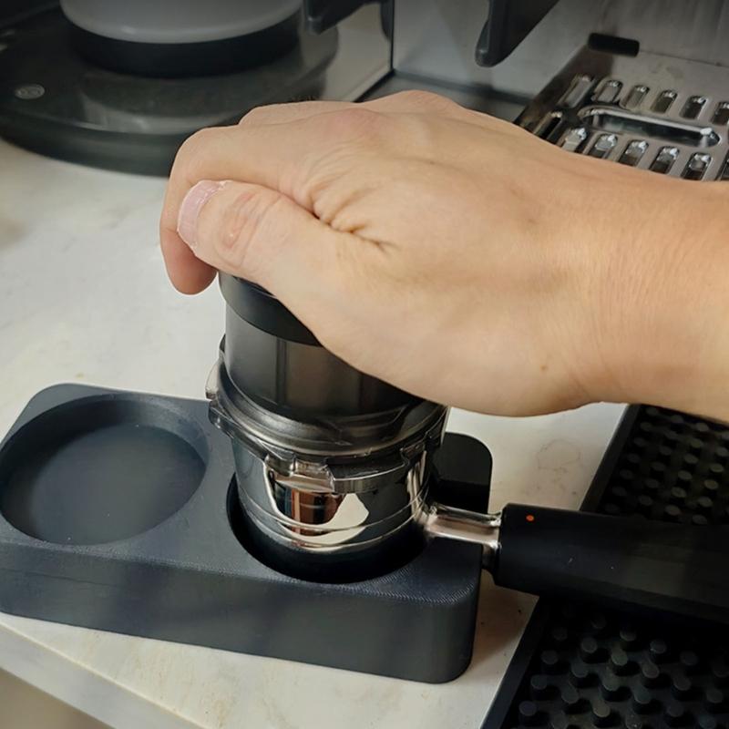 Stable Espressos Tamping Station Universal Fit For Coffee Handle Sustainable Materials Coffee Distributor Base