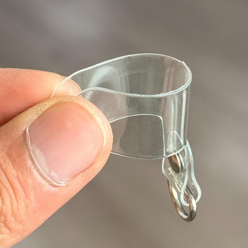 1-50Pcs Transparent Universal Detachable Phone Lanyard Clips Card Wrist Cord Straps Patchs Tether Tabsfor Samsung Iphone Huawei