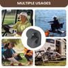 Magnetic Golf Cart Clip Golf Cart Silicone Holder For Cart Golfing Gear Mount For Putter Drivers Club Fishing Pole Camping
