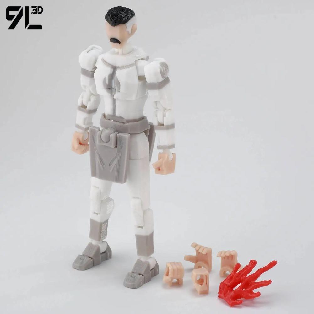 9L3D Dummy13 Lucky13 Invincible Boy Betrayal Anime Multi-Jointed Mechanical Limbs Action Figures Youth Titan13 Battle Toys Gifts