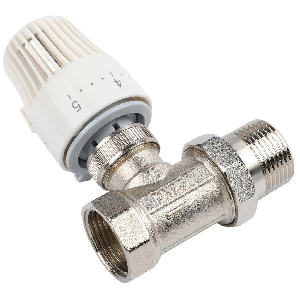 Adjustable Thermostatic Valve Temperature Limiter Valve Adjustable Sleeve Automatic Temperature Control For Mixed Heaters