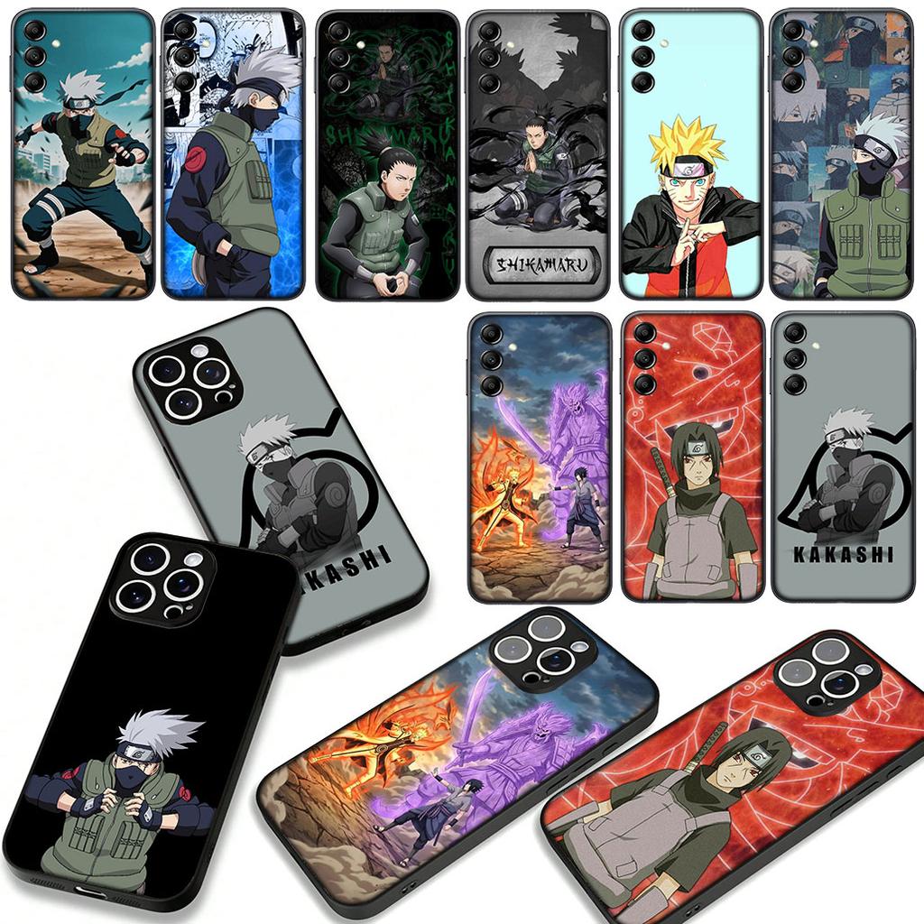 Nara Shikamaru Narutos Kakashi Sasuke Cover Phone Case for Apple iPhone 16 15 14 Plus 13 12 Mini 17 Pro Max + 16E Air 16+ ProMax