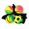 Wrist Return Hand Ball Rubber Rebounds Ball With Rope Stress Relief Toy for Enhancing Grip Strength and Reducing Anxiety