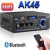 AK45 Zosilňovač výkonu HiFi Stereo zosilňovač Kanál 2.0 Maximálny výkon 90Wx2 Bluetooth Zosilňovač pre domáce kino Zosilňovač do auta De Audio