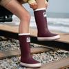 Calçados femininos – Botas e galochas de borracha