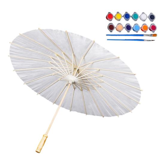 

30/40/60/84 см бумажный зонтик с ручной росписью в китайском стиле, декоративный зонтик из масляной бумаги с деревянной ручкой M