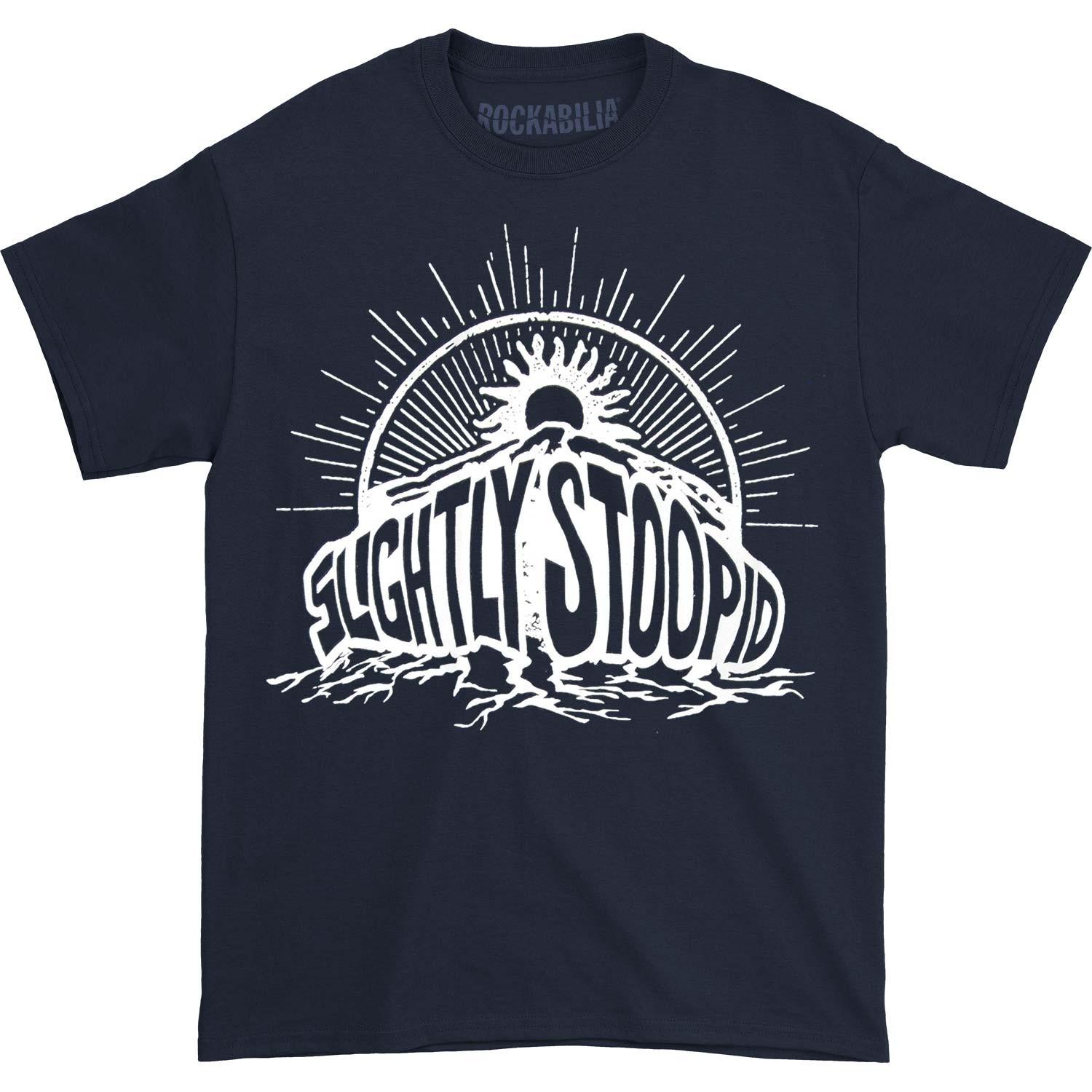 Men s Slightly Stoopid Uprising T-shirt Small Navy S