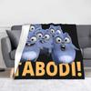 Tabodi und Grizzy Flanelldecke Cartoon Anime Fantastische Überwurfdecke für Sofa Bettwäsche Wohnzimmer 200x150cm Steppdecke