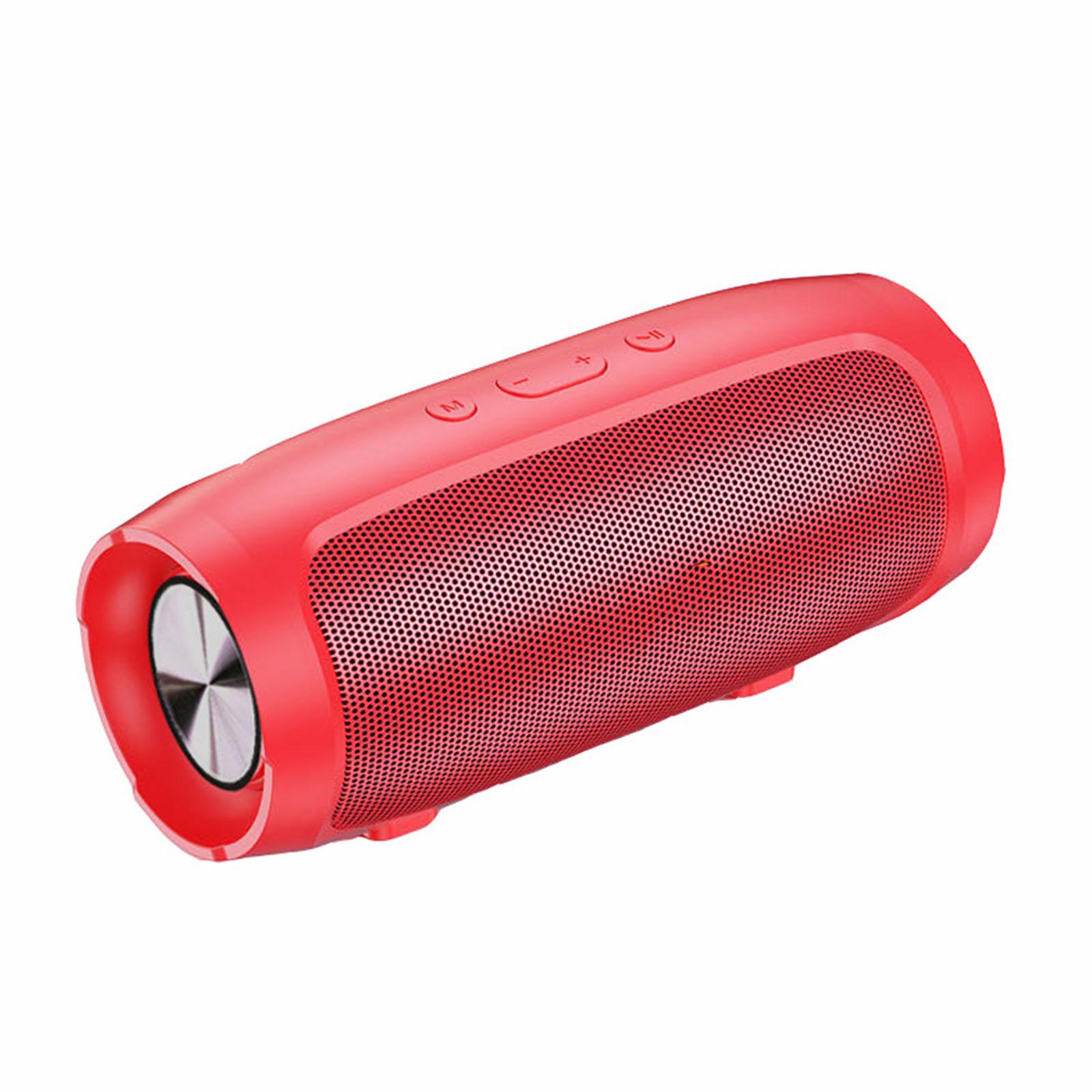 

Портативний динамік потужністю 6 Вт, гучний зовнішній бездротовий динамік, сумісний із Bluetooth, 4 години відтворення, глибокі баси, стереодинаміки для вечірки