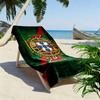 Telo mare Emblema del Patrimonio Portoghese Campeggio all'aperto Portatile per viaggi Asciugamano per piscina all'aperto Asciugamano da bagno assorbente telo mare da nuoto
