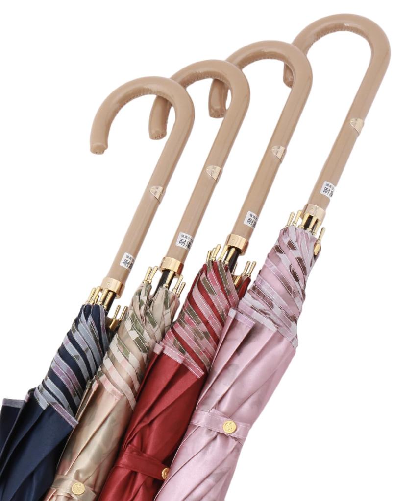 MOONBAT Mila Schon Long Umbrella Windproof Umbrella Automatic Opening Umbrella Floral Print Transfer Print Umbrella Fiberglass Rib Glossy Polyester