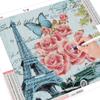 Kit di pittura diamante 5D torre mosaico paesaggio diamante ricamo fiore decorazioni per la casa fai da te