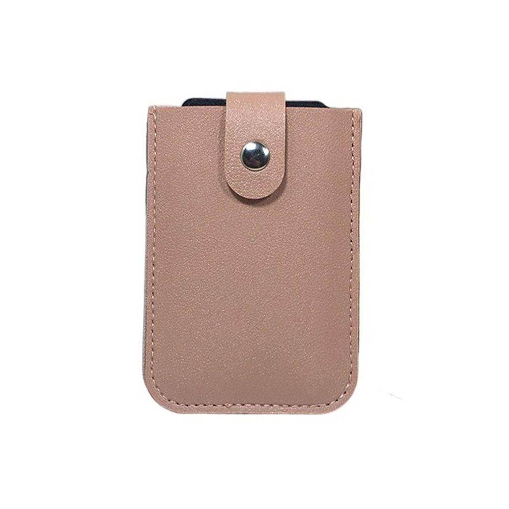 

Студенческий держатель для проездного, маленький кошелек, мужские кошельки, обложка для карт, выдвижной держатель для карт, женский картхолдер розовый