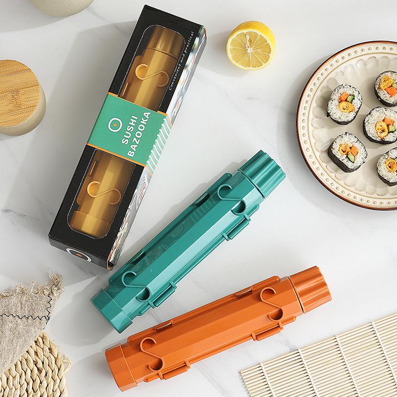 Sushi Mold Set for Kids: DIY Rice Roll and Onigiri Maker