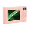 1080P Digital Camera 48MP Vlog Camera with Front and Rear Dual Lens Travel Video Camera for Photography Pink