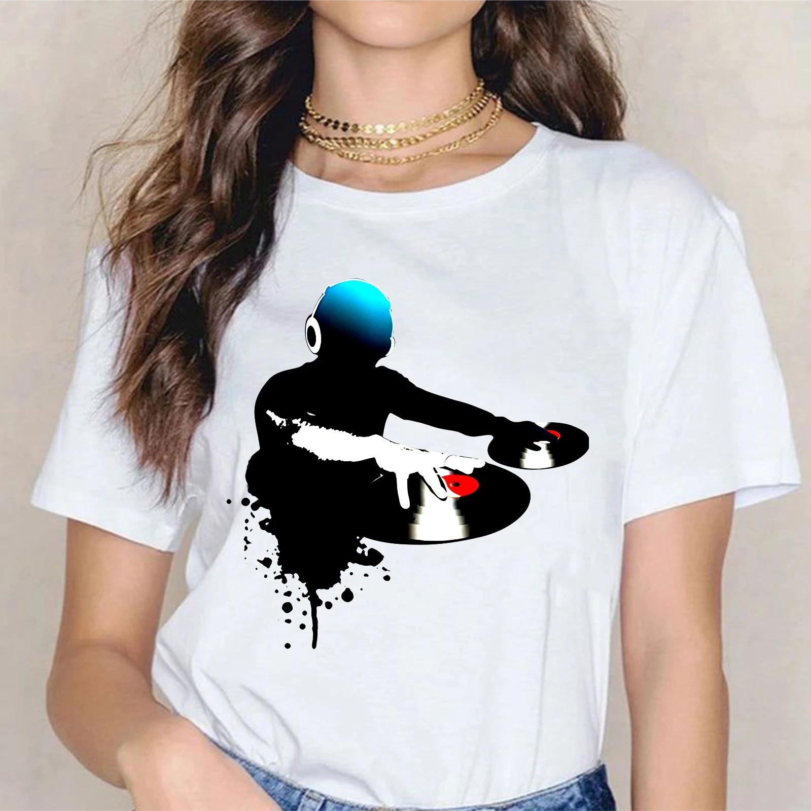 

Футболка DJ Paint Splash для любителей музыки, студийных вечеринок, рейвов, мужская, унисекс 2XL