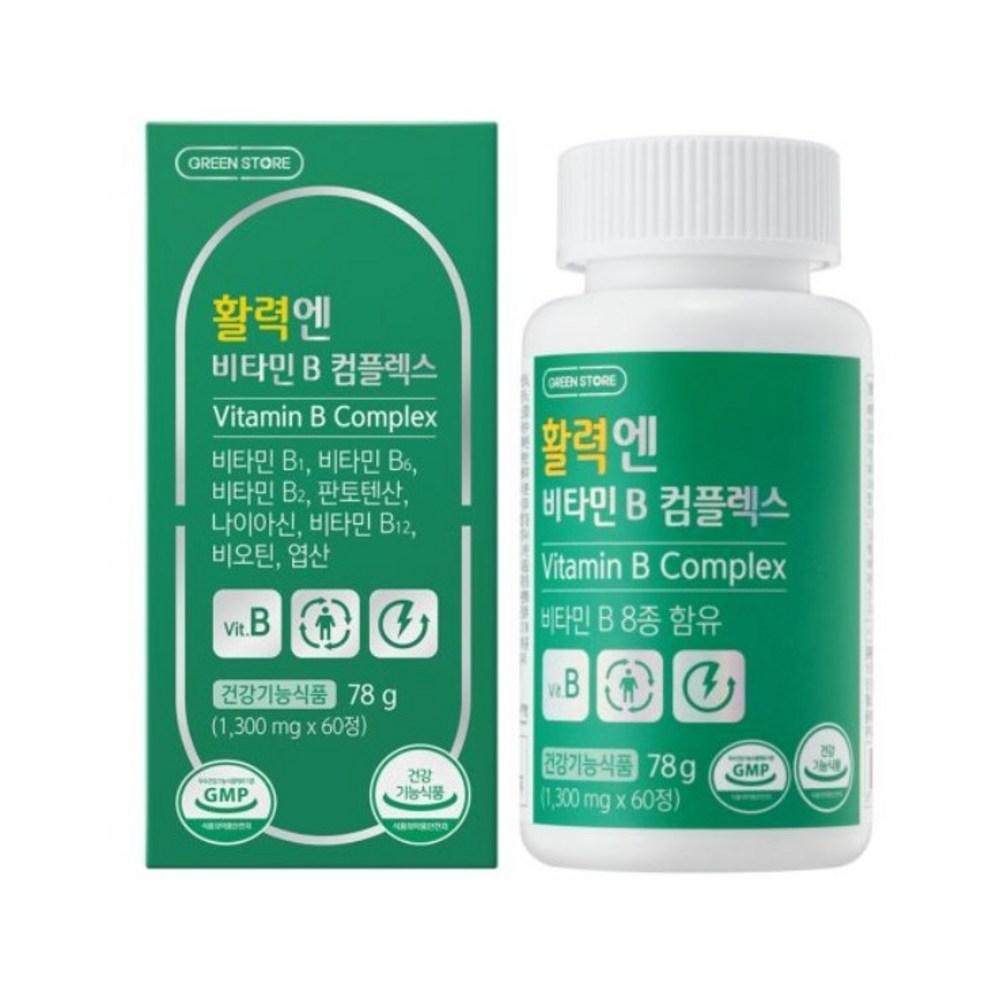 Greenstore Vitality Vitamin B Complex 78g 1 Pcs 60 Tablets