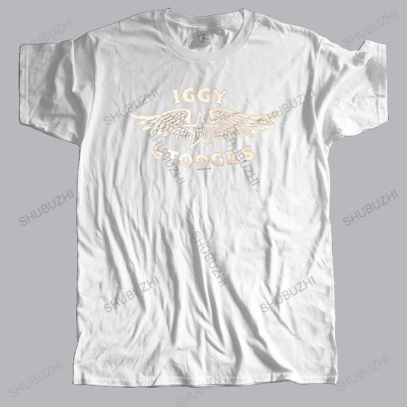 IGGY & THE STOOGES WINGS BLACK SLIM FIT T-SHIRT NEW OFFICIAL ADULT BAND MUSIC t shirt imprint new fashion tee-shirt man tee