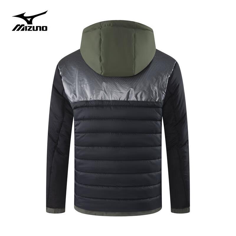 Mizuno Men's Hooded Outdoor Padded Jacket