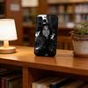Singer C-Conan G-Gray-S Phone Case For iPhone 17,16,15,14,13,12,11 Plus,Pro Max,XS,Soft Silicone Black Cover