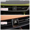 For Haval Jolion  - 2024 Accessories Car Dashboard Center Air Conditioner AC Outlet Vent Warning Lamp Light Panel Cover Trim