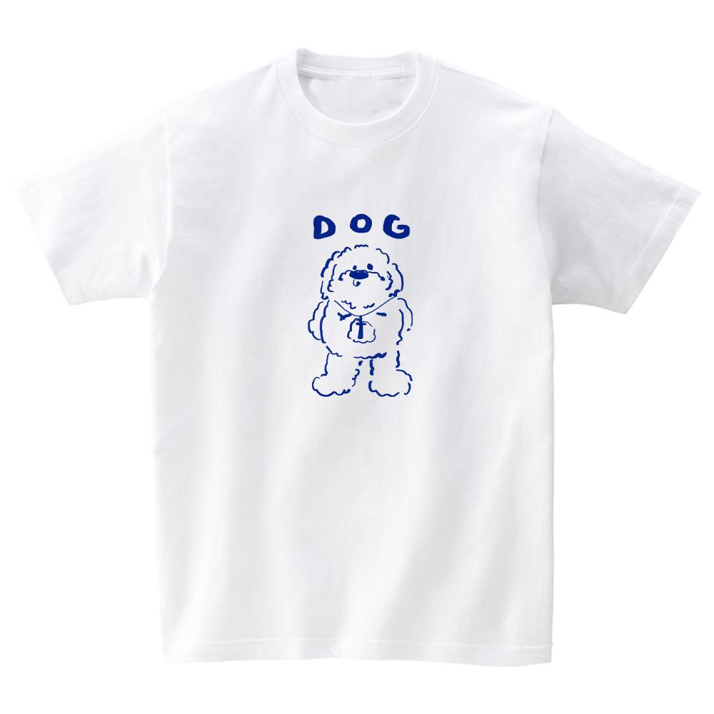 AWESOMEUS Standing Dog T-Shirts_4Color