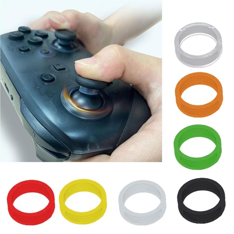8pcs Silicone Joysticks Protector Rings Analogs Stick Defense Rings Gaming Accessories Suitable for P5 Controllers