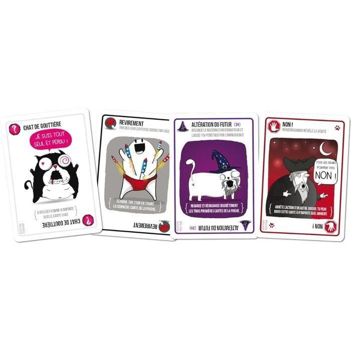 Jeu d'ambiance - ASMODEE - Exploding Kittens : Édition Festive - Pour Adultes - Durée 15 min