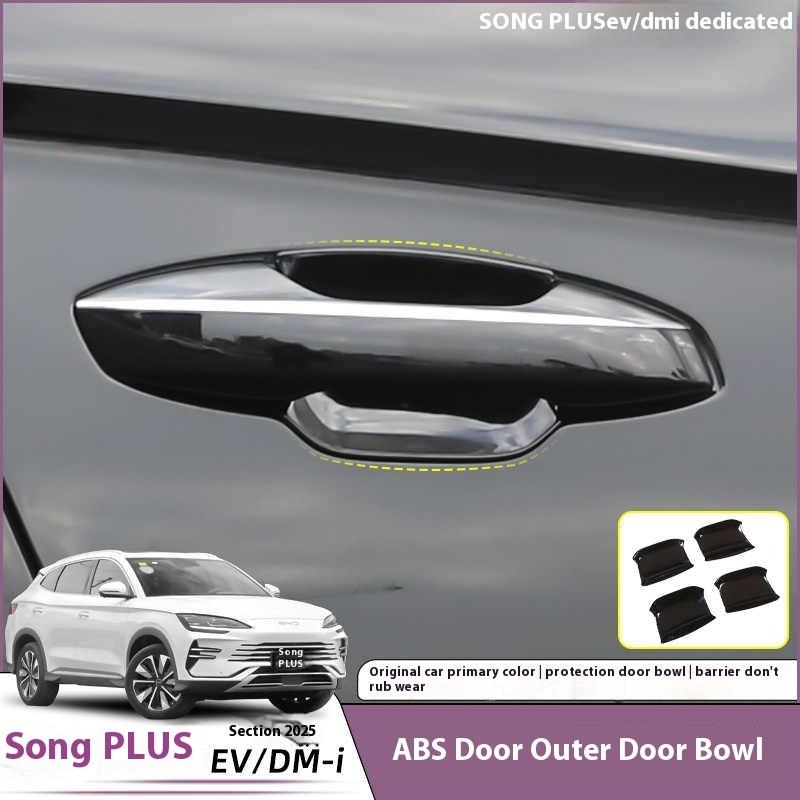 For BYD Song Plus DMI Seal U Sealion 6 Car Door Handle Sticker Scratch Protection EV OEM Color Car Accessories