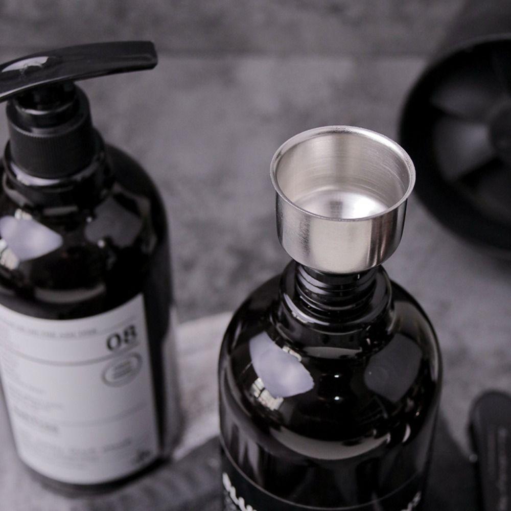 S/M/L Stainless Steel Funnel Small Mouth Mini Kitchen Liquid Dump Tool Bar Wine Funnel  Kitchen Use