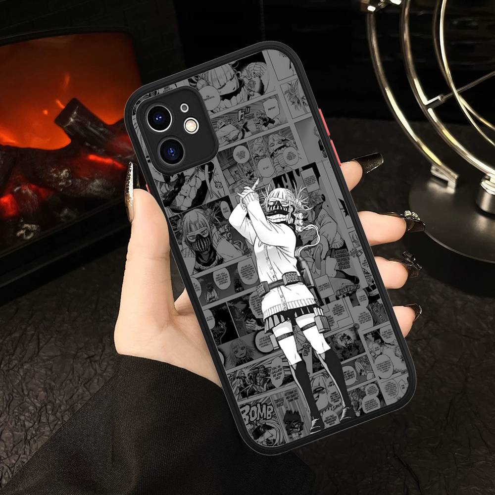 My Hero Academia Katsuki Bakugo My Hero Phone Case For IPhone 16 Pro Max Case 11 12 13 14 15 Pro Plus X XS MAX Case Matte Cover