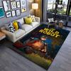 The Wild Robot Forest Scene Suitable As a Non-slip Mat for the Living Room or Bedroom Sofa