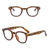 Fashion Oval Glasses Clear Lens Classic Eyeglasses Women Men Anti Blue Light Round Computer Eyewear Transparent Lens