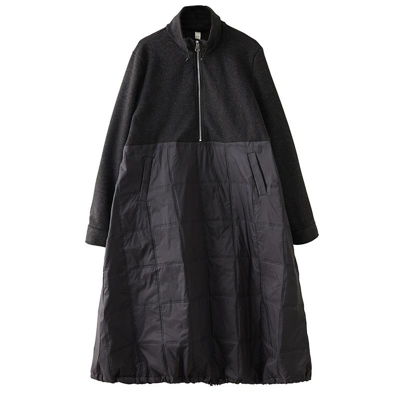 Cotton Padded Black Plus Size Vintage New In Dresses for Women Casual Loose Long Spring Autumn Winter Dress