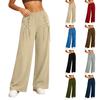 Women's Casual High Waisted Wide Leg Sweatpants
