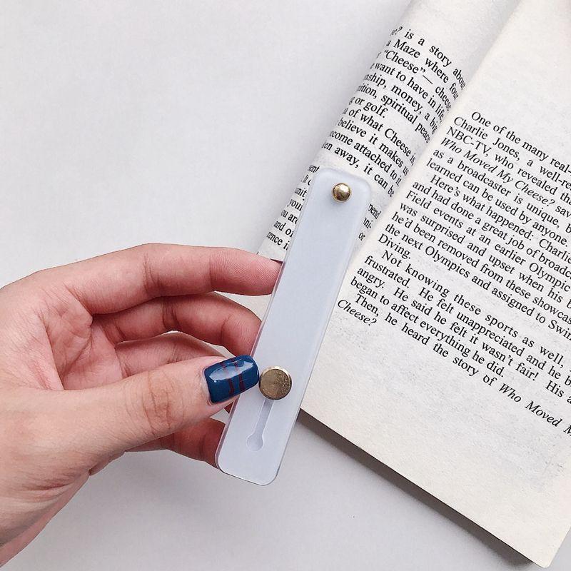 Wrist Band Hand Band Finger Grip Mobile Phone Holder Stand Push Pull Universal Plain Color Phone Socket Holder for iPhone Xiaomi 5