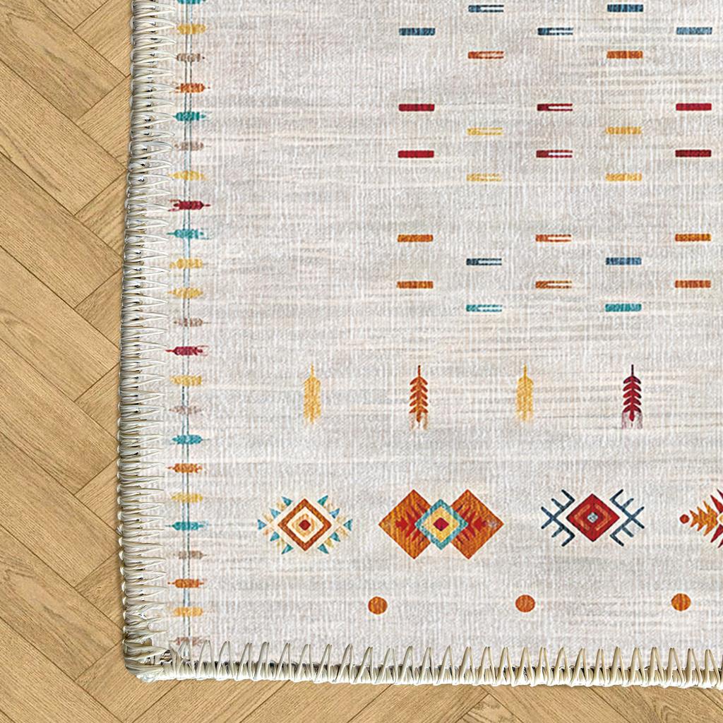 Decorative Area Rugs, Rugs For Living Room, Machine Washable Rug, Non Slip Rug