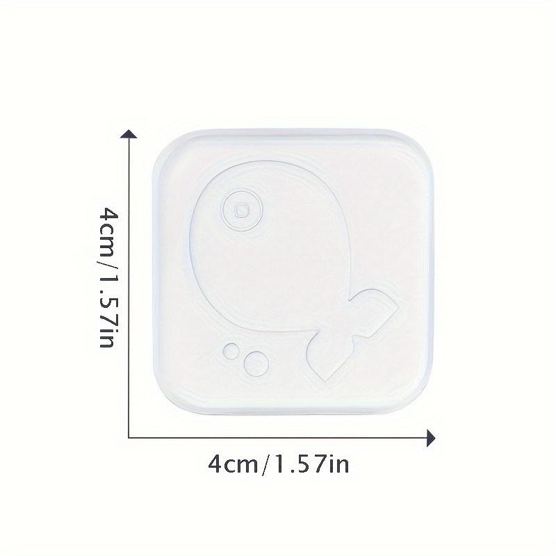 2pcs Clear Silicone Door Crash Mat and Door Stopper, Transparent Anti-Collision Buffer for Doors & Refrigerators