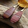 Ethnic Style Natural Stone Water Drop Earrings Earrings Light Luxury Jewelry Earrings