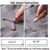Non-Damaging Manual Lint Remover for Clothes - Portable Pilling Shaver for Household Use