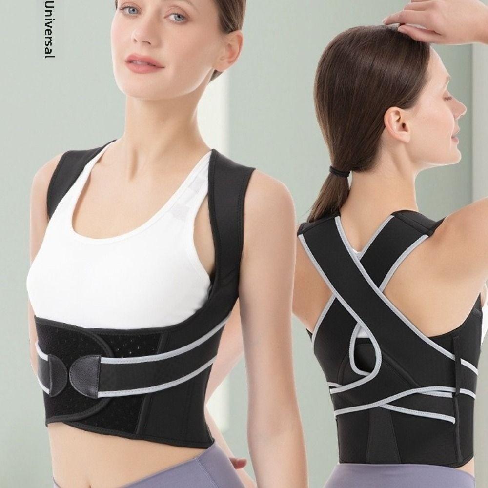 Volle Rückenstütze Haltungskorrektor Verstellbarer Rückenstrecker Skoliosekorrektur Büroarbeit