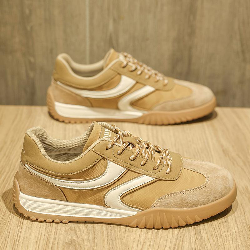 New autumn retro soft-soled leather Forrest Gump running board shoes casual sports shoes